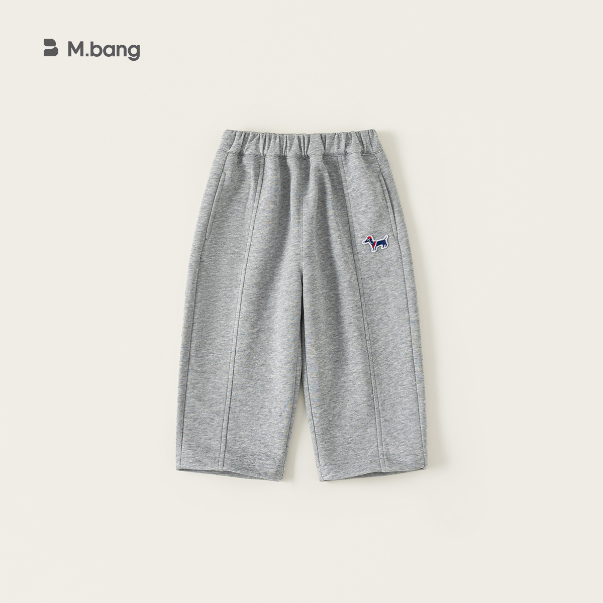 童裝女童長褲春季新品卡通兒童直筒褲小童衛褲百搭男童褲子