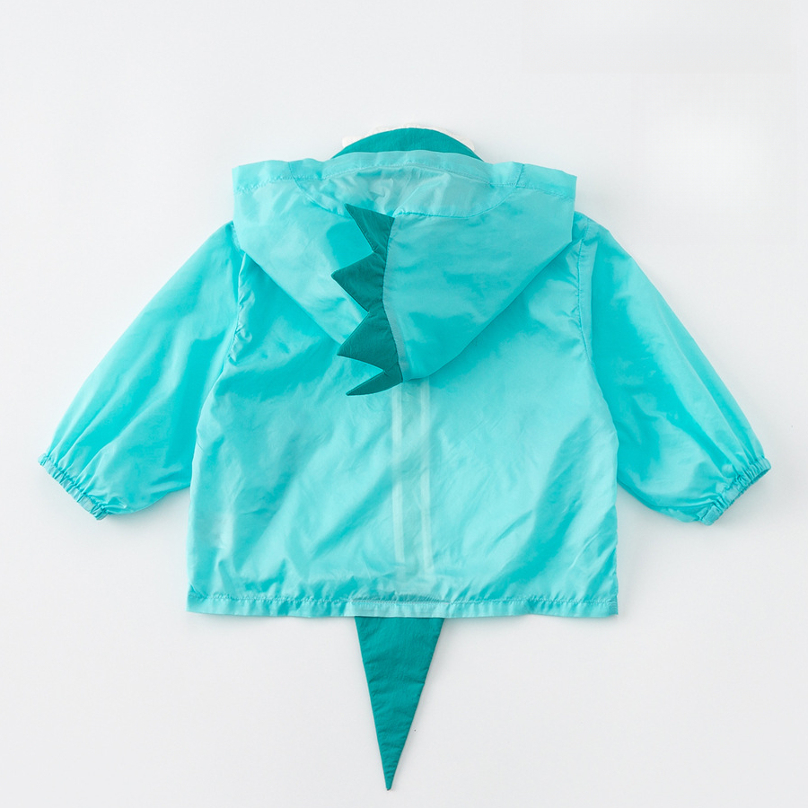 童裝夏季男童卡通連帽空調衫兒童外套薄款女寶寶防曬外套潮