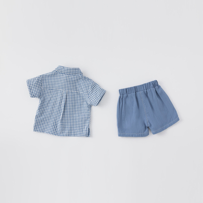 童裝男童夏裝套裝帥氣寶寶洋氣短袖韓版童裝潮休閒