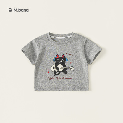 童裝男童短袖夏新款寶寶衣服寬鬆卡通兒童上衣女孩子T恤