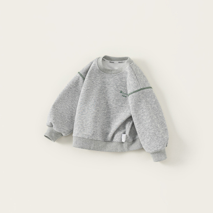 童裝秋季寶寶洋氣上衣百搭新款春秋男寶衣服兒童長袖男童衛衣