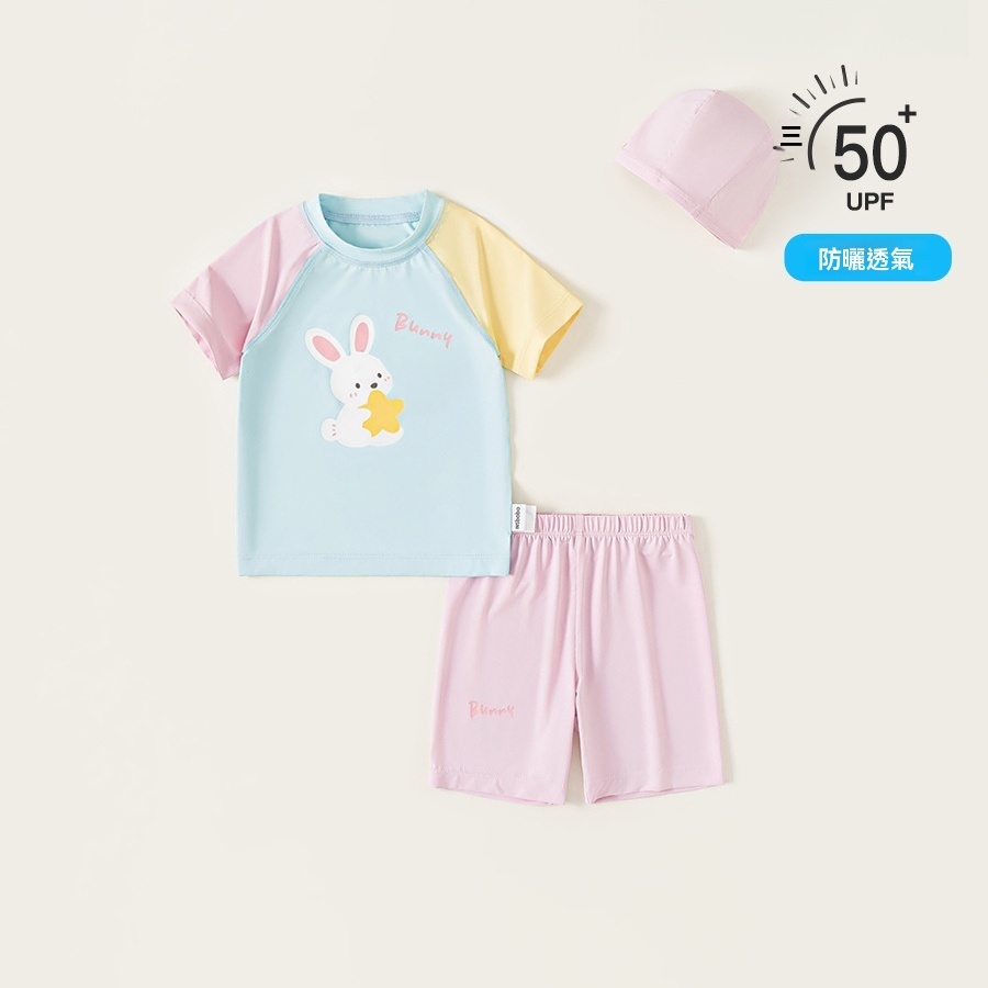 童裝兒童套裝夏季衣服可愛撞色女童無袖背心休閒薄款男童兩件