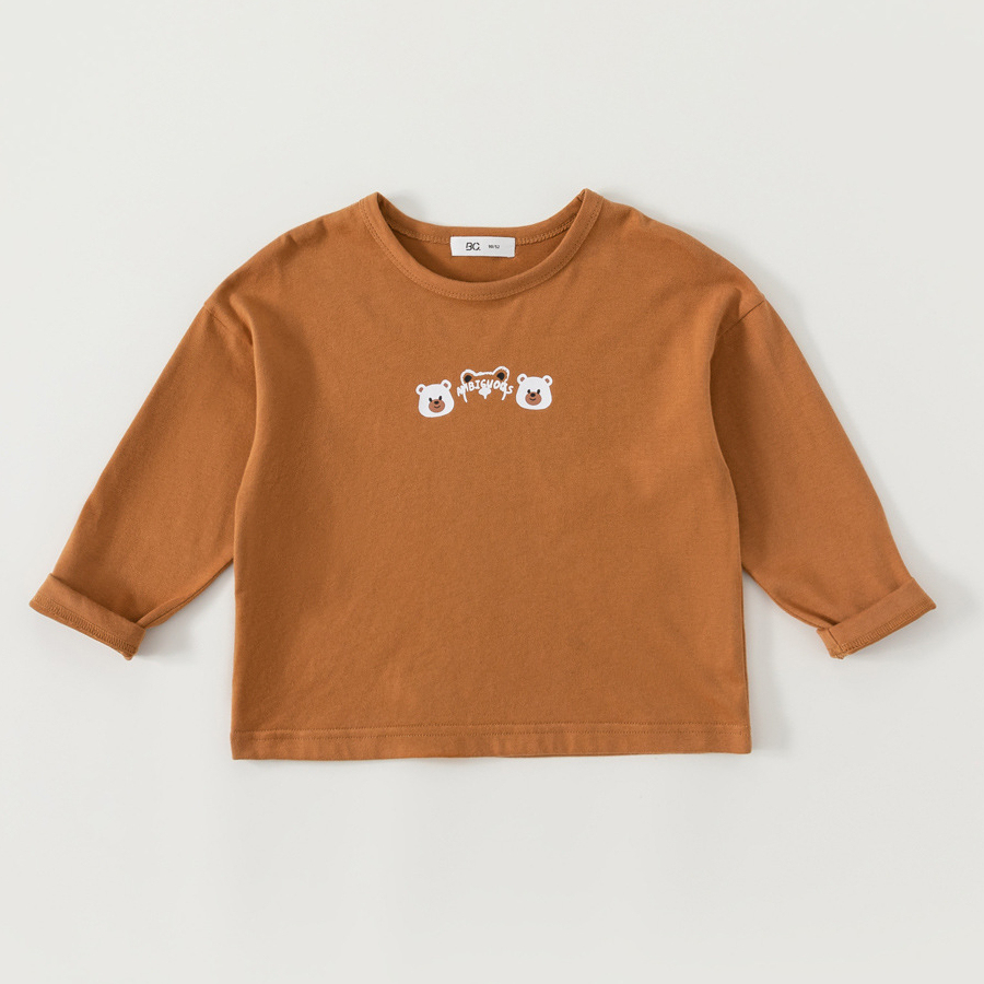 女童長袖童裝秋裝休閒兒童T恤套頭女寶寶打底衫男童衣服