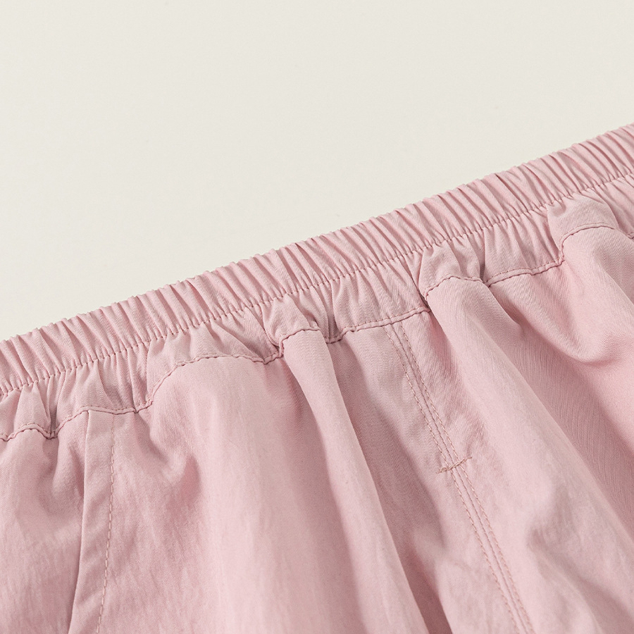 童裝女童褲子粉色卡通兒童束腳褲戶外小童防蚊褲印花寶寶長褲