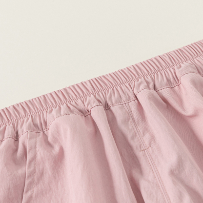 童裝女童褲子粉色卡通兒童束腳褲戶外小童防蚊褲印花寶寶長褲