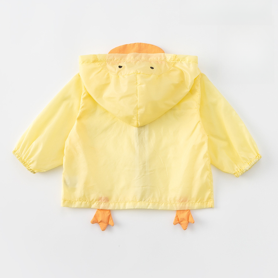 童裝夏季男童卡通連帽空調衫兒童外套薄款女寶寶防曬外套潮