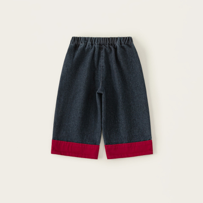 童裝女童牛仔褲年春季兒童直筒褲中小童百搭男童休閒褲子