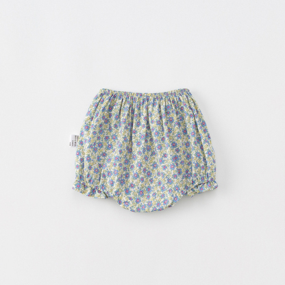 童裝2026夏季韓版女童花色小碎花褲子兒童褲子小童甜美短褲