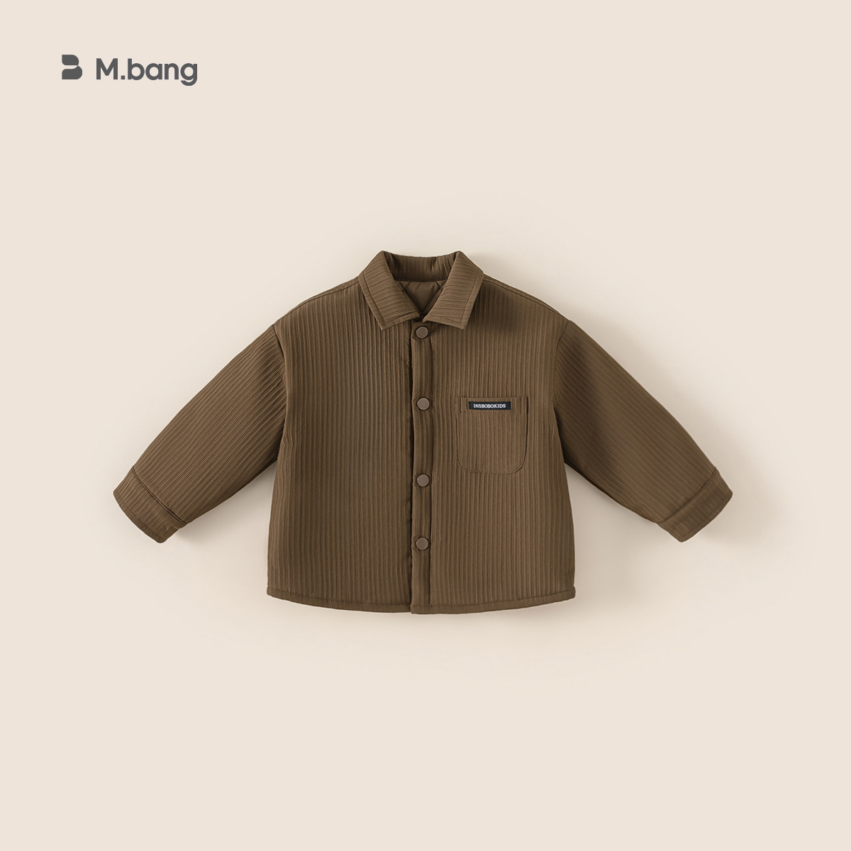 童裝男童襯衫外套冬季長袖冬季兒童加厚保暖襯衣上衣秋冬新款