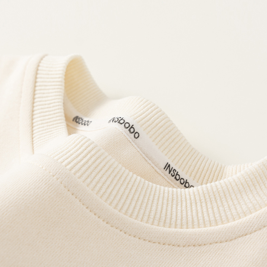 童裝男童衛衣春季新品圓領印花寶寶衣服小童套頭衫兒童上衣