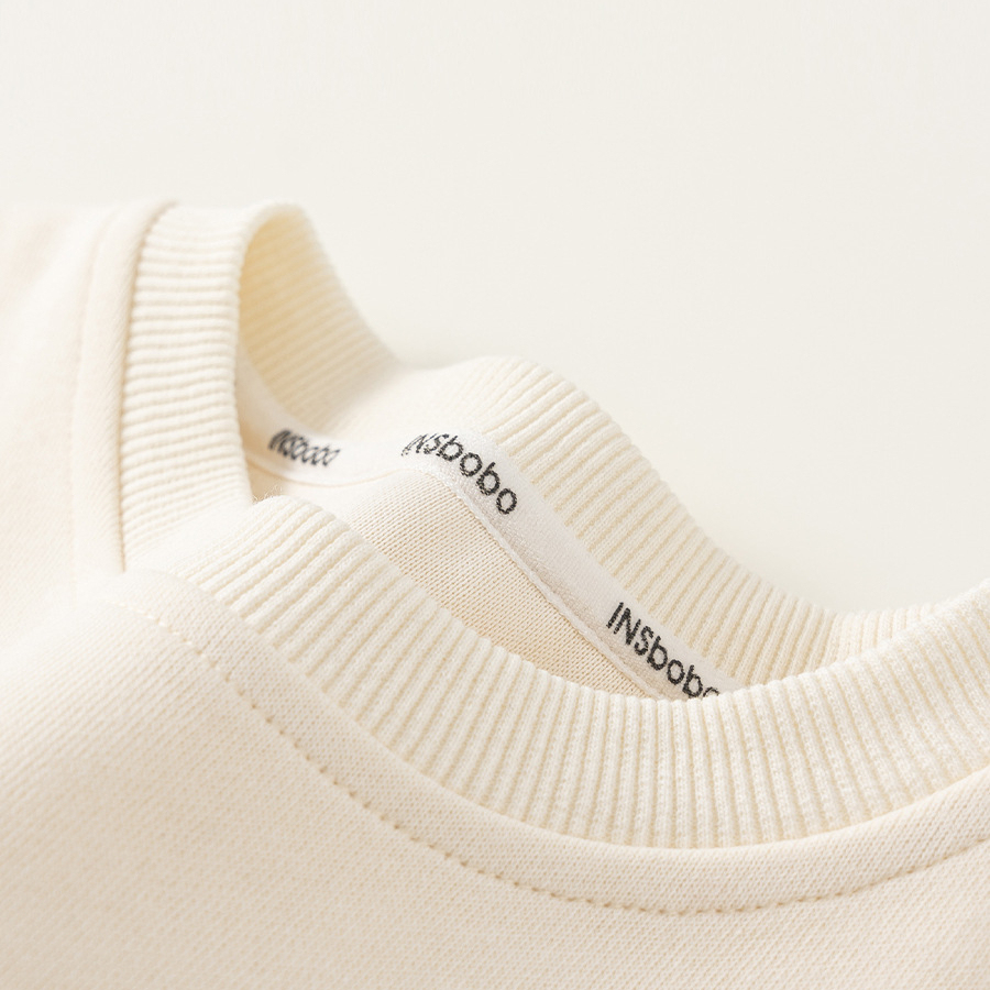 童裝男童衛衣春季新品圓領印花寶寶衣服小童套頭衫兒童上衣