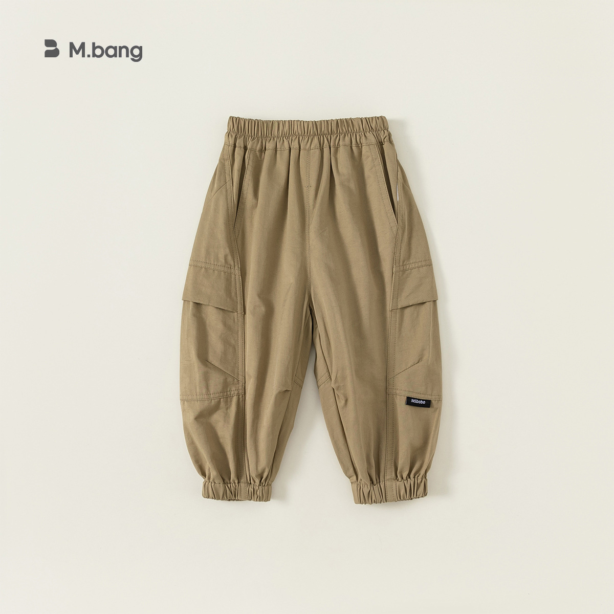 童裝春秋新品兒童工裝褲男童長褲休閒女童褲子小童束腳褲