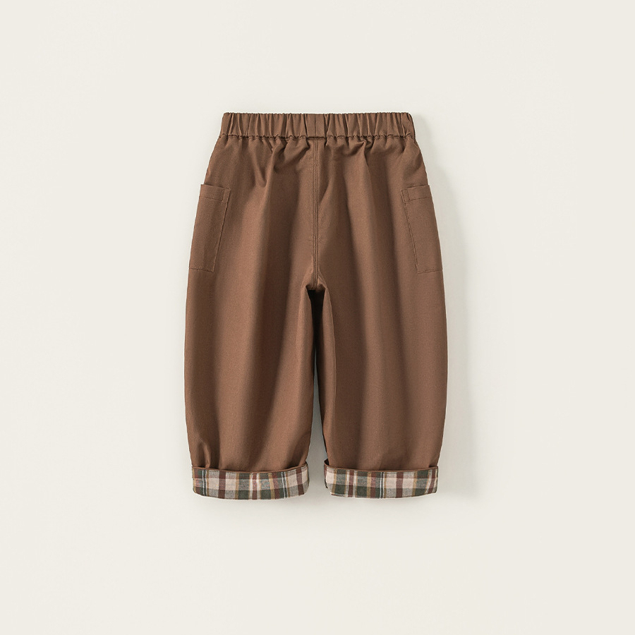 童裝男童褲子秋季新款兒童休閒褲女童褲子洋氣兒童衣服