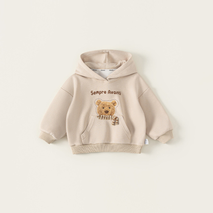 童裝秋季新品兒童上衣中小童衣服秋裝長袖男童連帽衛衣