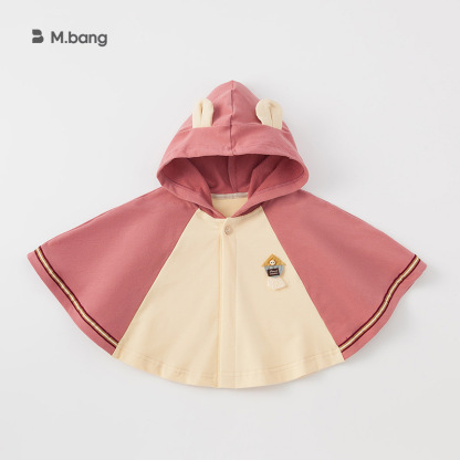 春秋季韓版新品女童連帽寶寶披風斗篷嬰童外出服男童衣服