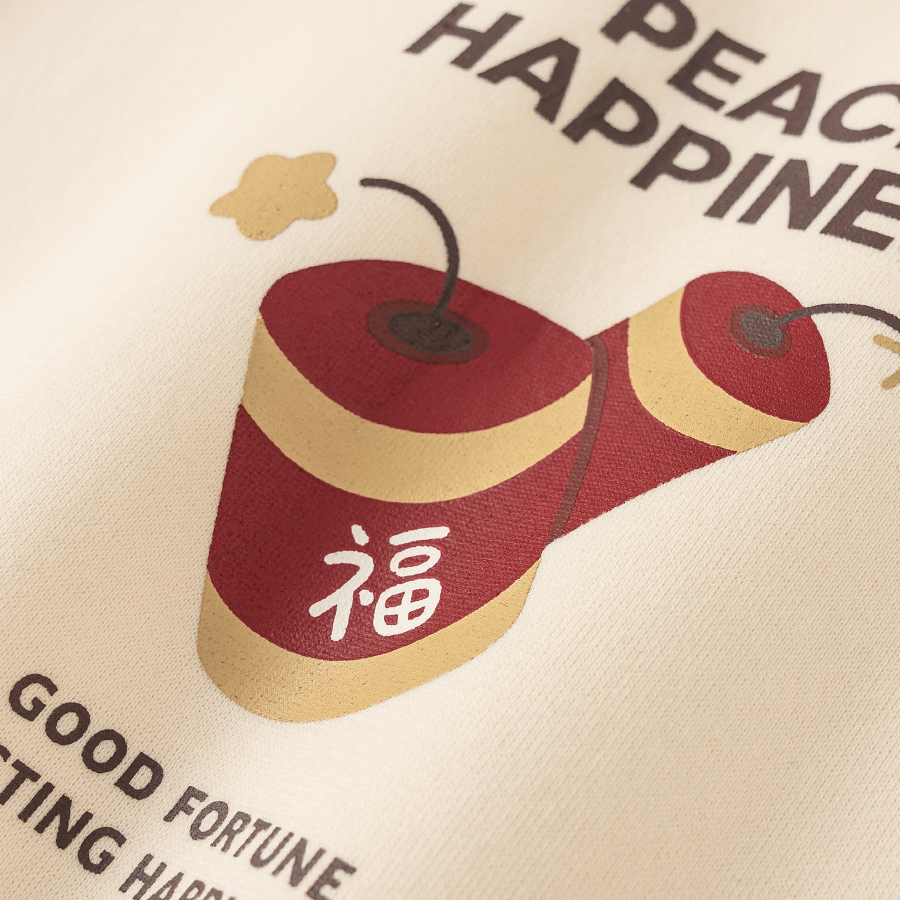 男童衣服冬季印花圓領寶寶上衣一體絨套頭兒童衛衣