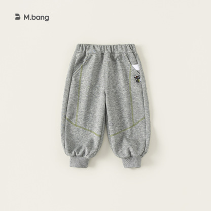 童裝男童褲子春季新品休閒兒童束腳褲百搭中小童衛褲