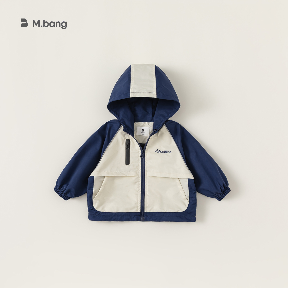 童裝男童外套春秋裝外出服休閒兒童連帽風衣寬鬆女童拉鍊衫