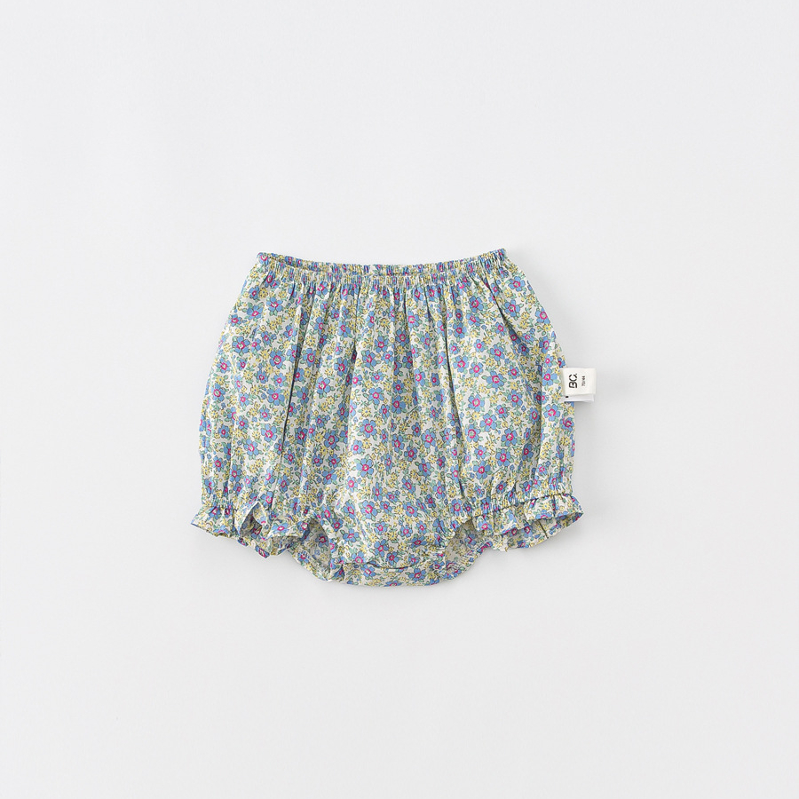 童裝2026夏季韓版女童花色小碎花褲子兒童褲子小童甜美短褲