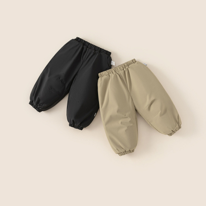 童裝男童冬裝寶寶褲子秋冬季加厚休閒長褲兒童束腳褲保暖棉褲