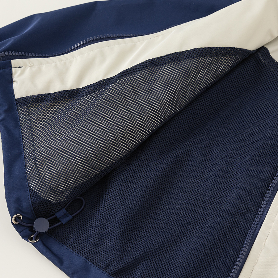 童裝男童外套春秋裝外出服休閒兒童連帽風衣寬鬆女童拉鍊衫