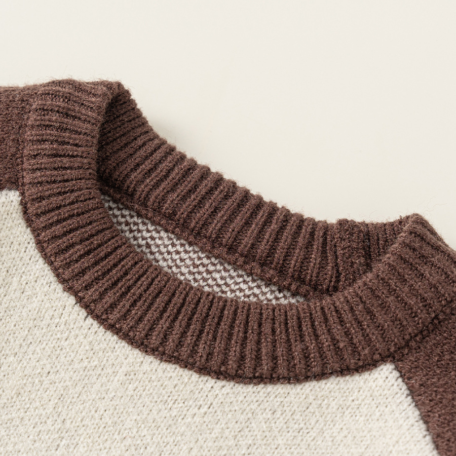 童裝秋款兒童長袖新品男童內搭中大童上衣插肩袖男孩子毛衣