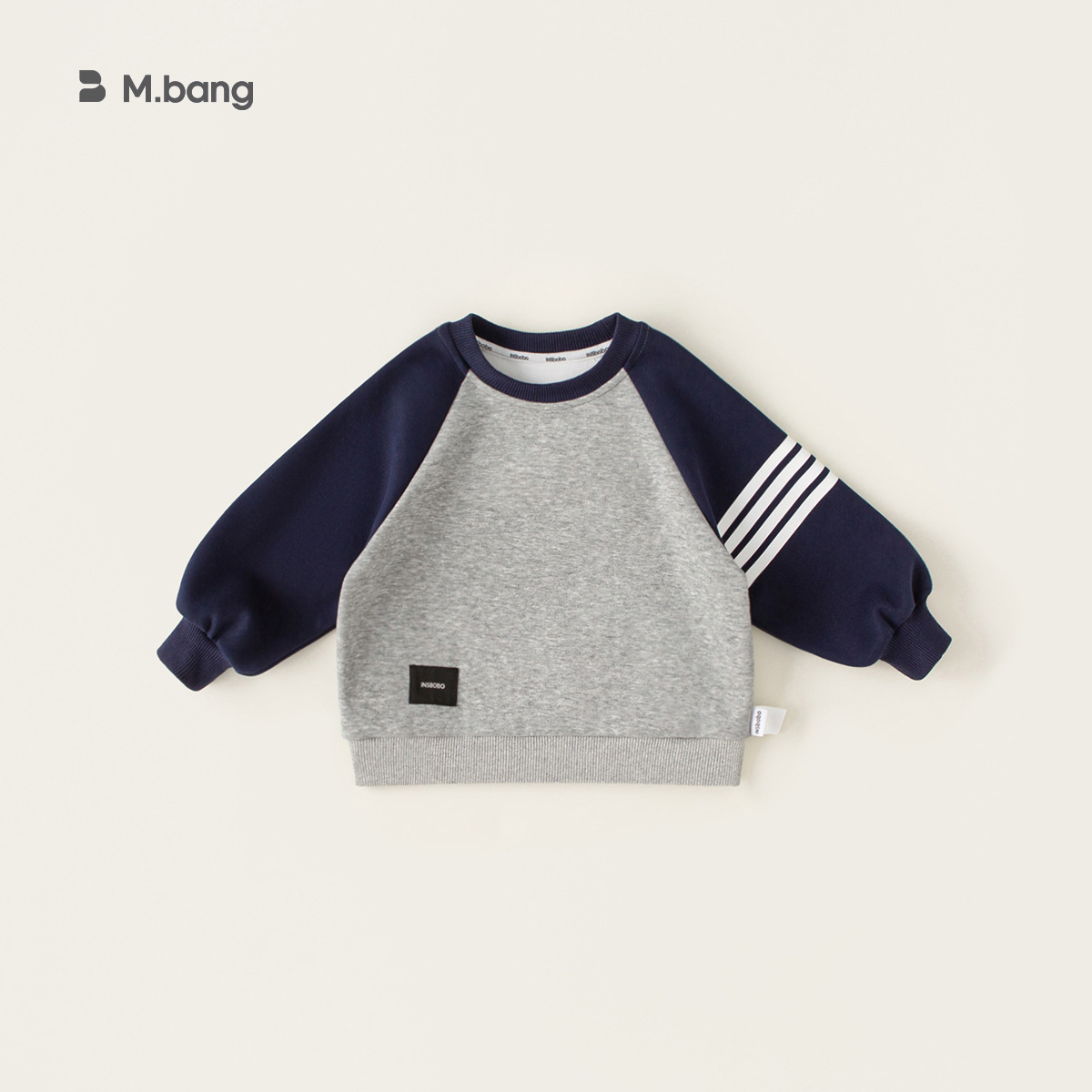 童裝秋款兒童上衣T恤男童拼色插肩袖衣服休閒學院風兒童長袖