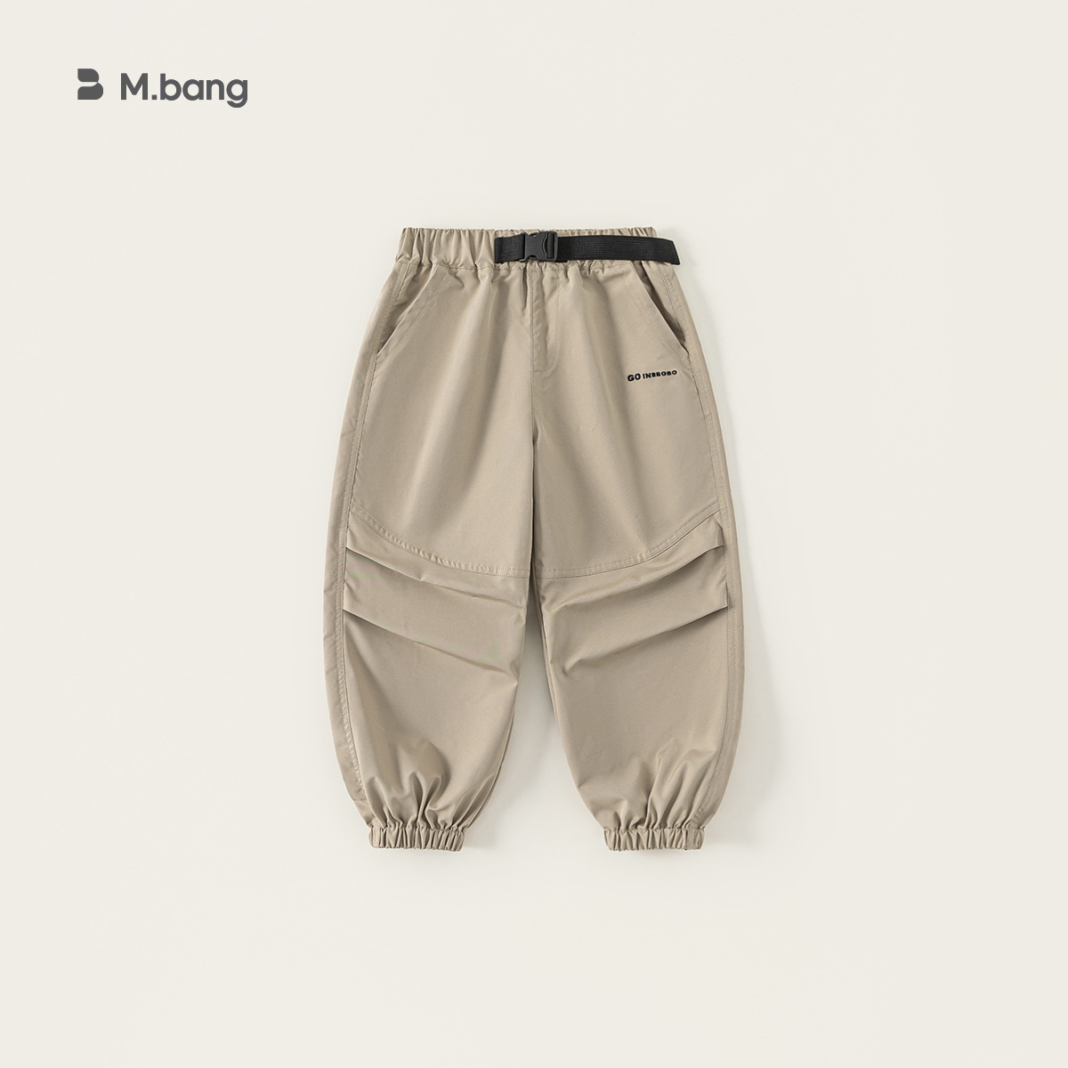 童装儿童长裤秋季裤子中大童休闲裤纯色束脚裤男童工装裤潮