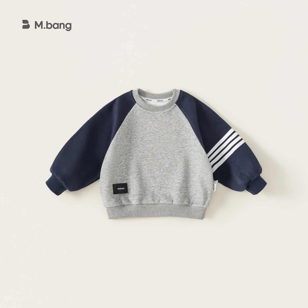 童裝秋款兒童上衣T恤男童拼色插肩袖衣服休閒學院風兒童長袖