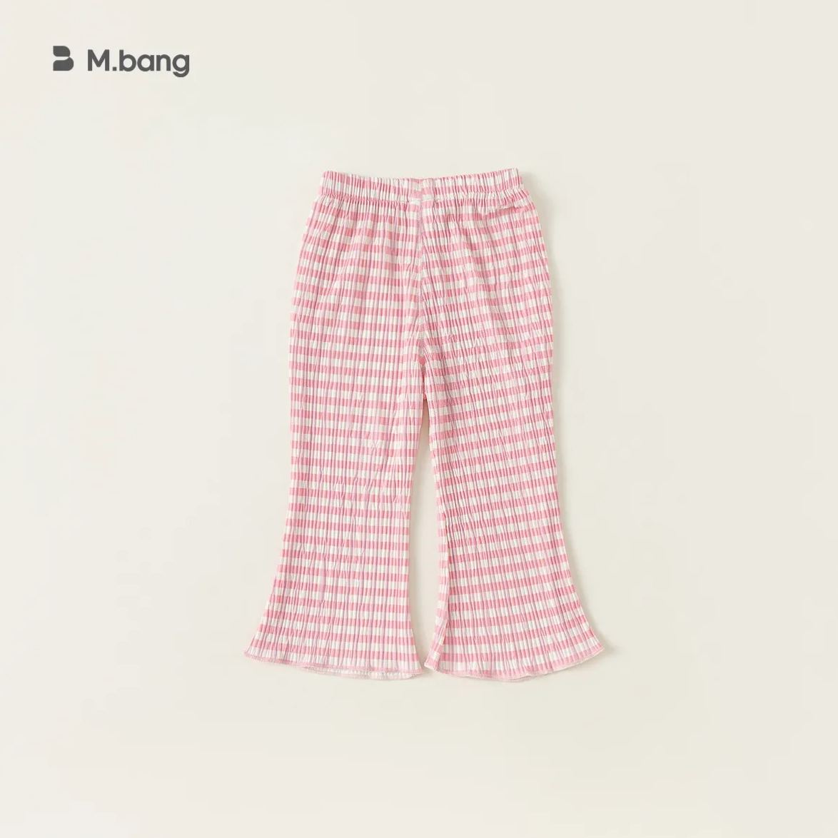 童裝女童格子喇叭褲寬鬆長褲夏季童裝新品兒童休閒褲寶寶褲子
