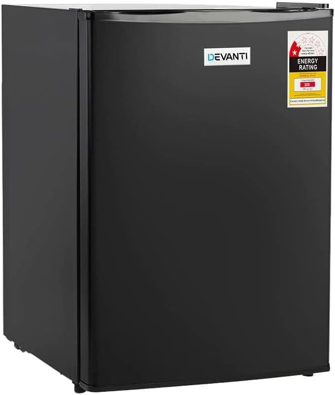 Devanti 70L Bar Fridge with Fast Freezing & Quiet Operation - Portable Wine Cooler & Organiser for Home, Office & Outdoor