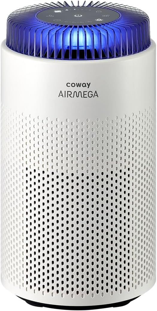 Coway Airmega 50 Home Air Purifier for Allergies and Pets - Quiet Operation & Smart Features, 31m² Coverage