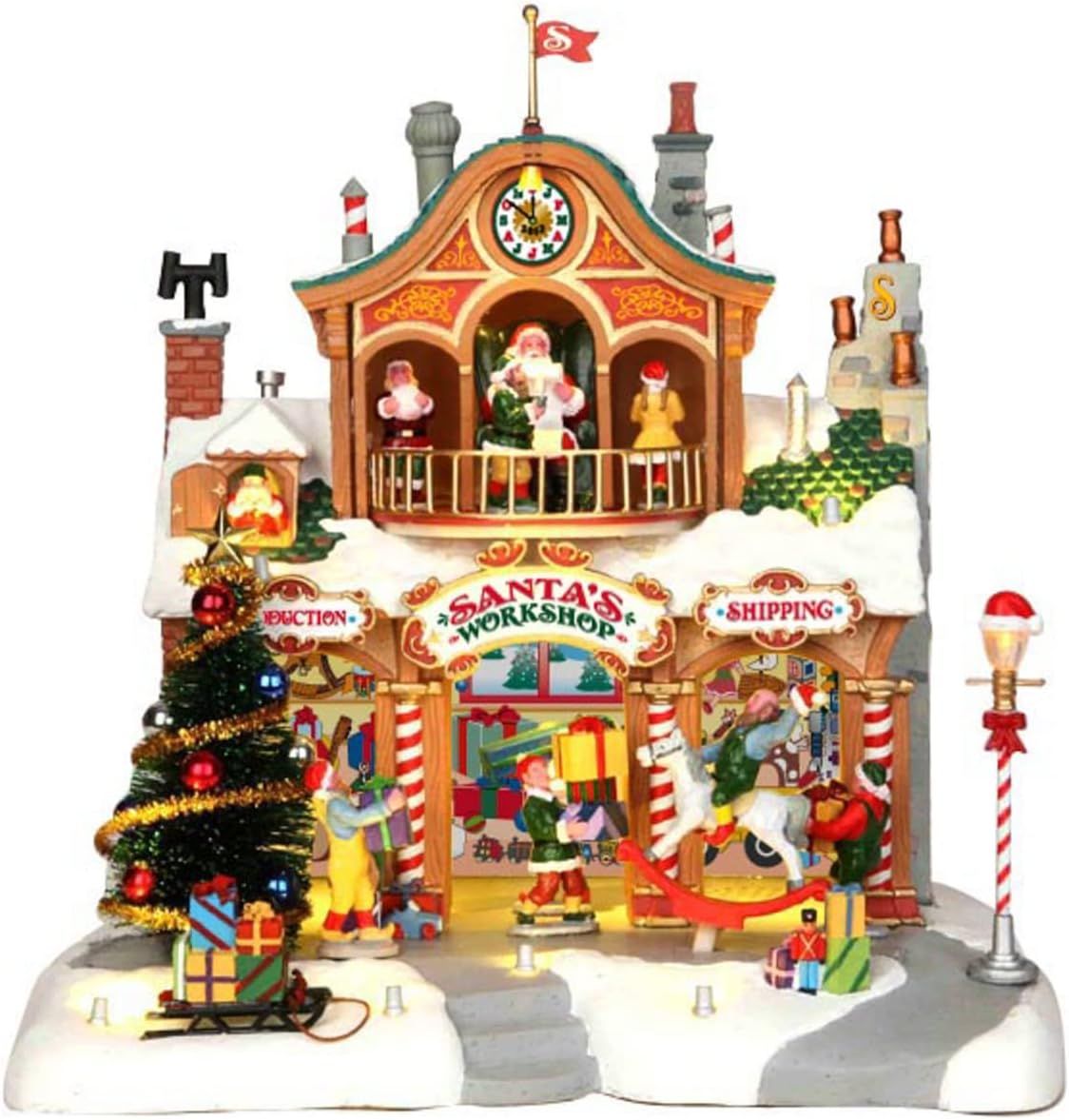 Lemax Santa's Workshop Christmas Village Decoration