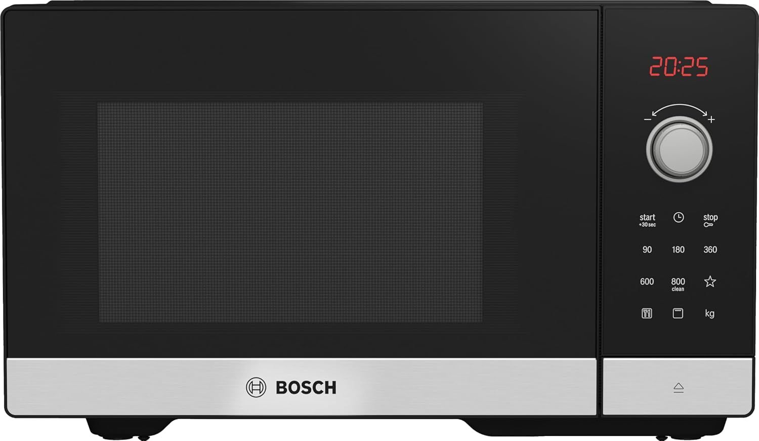 Bosch Serie 2 Stainless Steel Freestanding Microwave, Model FEL053MS2A