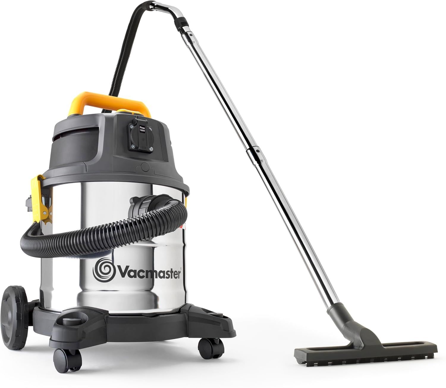 Vacmaster 20L Wet & Dry Vacuum Cleaner with 1600W Motor and HEPA Filtration for Industrial Use