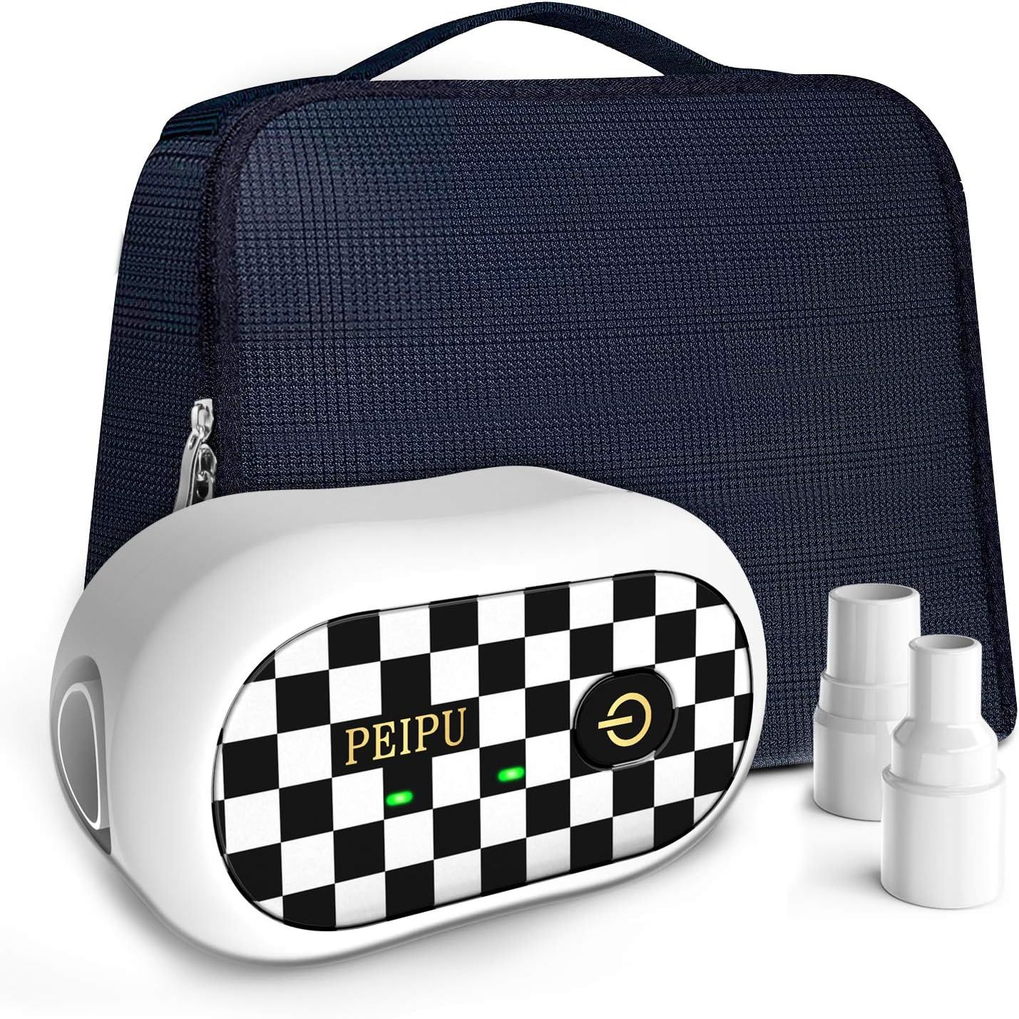 Portable CPAP Cleaner Bundle with Sanitising Bag and Hose Adapters