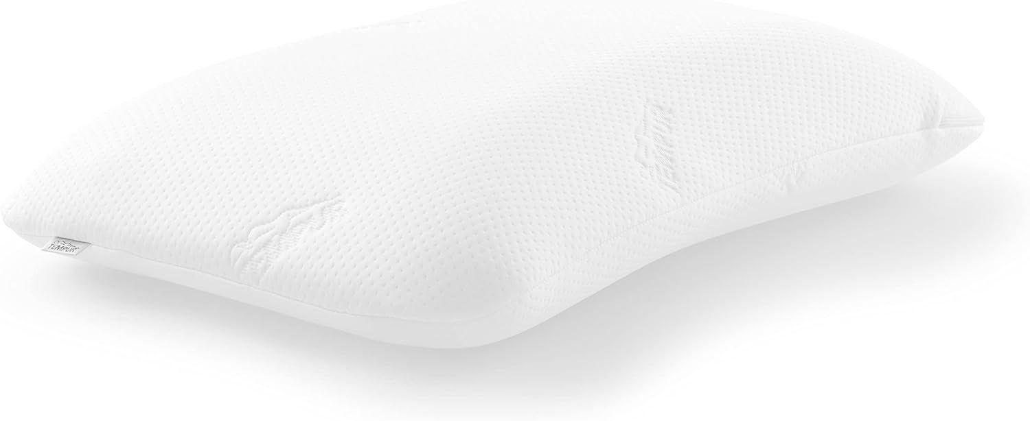 TEMPUR Symphony Memory Foam Pillow, Ergonomic Support for Back and Side Sleepers, Medium Firm, 63x43x12.5 cm