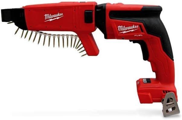 Milwaukee 18V Cordless Drywall Screw Gun with Collated Attachment - Tool Only