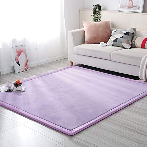 Modern Washable Large Velvet Rug - Non-Slip Short Pile Carpet for Living Room and Bedroom