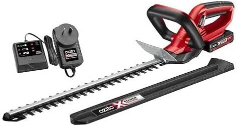 Ozito PXC 18V Cordless Hedge Trimmer Kit with 2.0Ah Battery and Charger