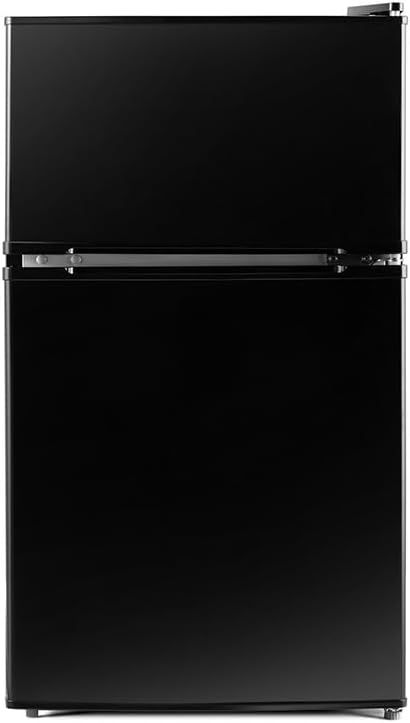 Kogan 87L Top Mount Refrigerator - Black Finish