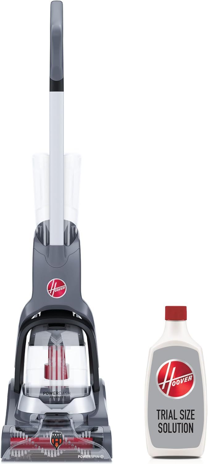 Hoover PowerDash Carpet Cleaner, Pet Stain & Odour Remover, Compact and Lightweight for Small Areas