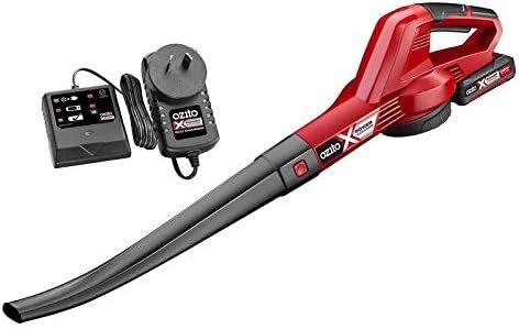 Ozito PXC 18V Cordless Leaf Blower Kit 2.0Ah with 210km/h Max Air Speed