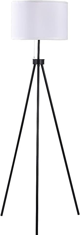 Modern Mid-Century Tripod Floor Lamp for Living Room Decor