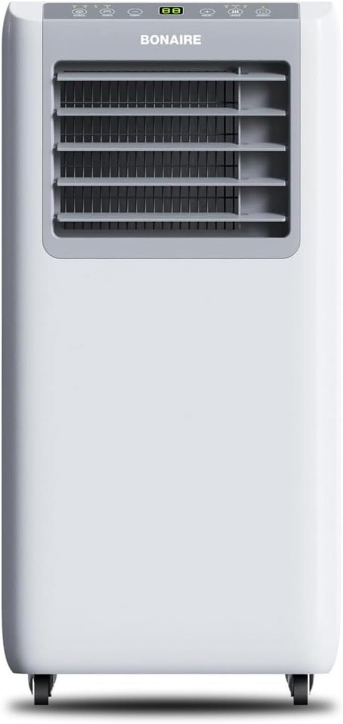Bonaire 2.6kW Portable Air Conditioner with Remote, Touch Panel & Dehumidifier - 18m² Coverage