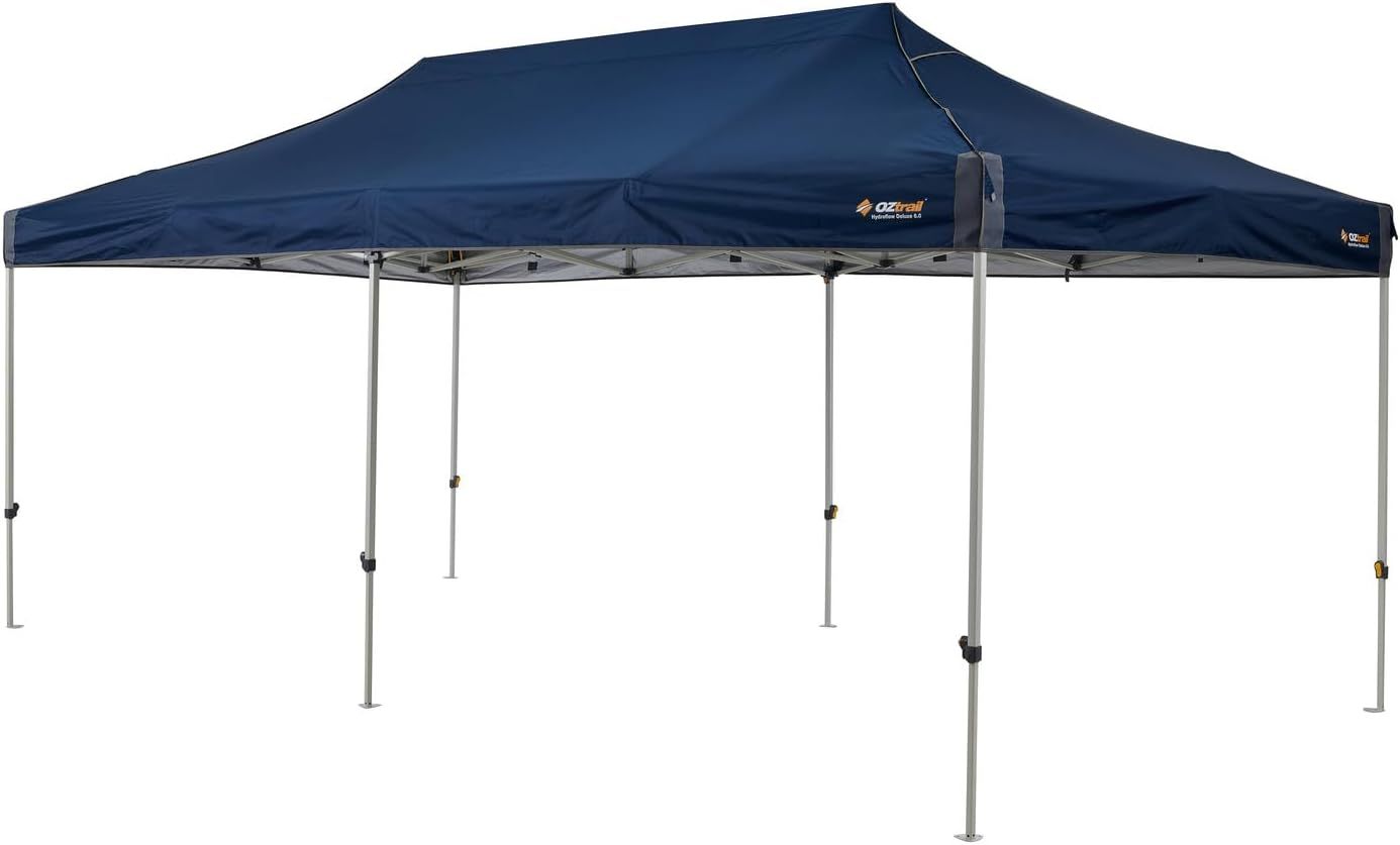 Oztrail Deluxe 6.0 Outdoor Gazebo in Blue