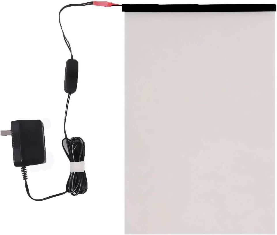 Smart Film PDLC Adhesive Switchable Tint for Home and Office Windows - 8.2 x 11.8 Inches