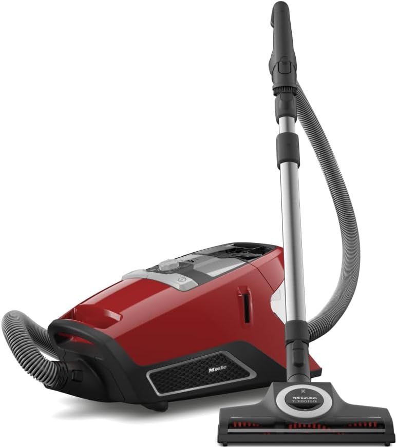 Miele Blizzard CX1 Pet Vacuum Cleaner with HEPA, 1100W, Red