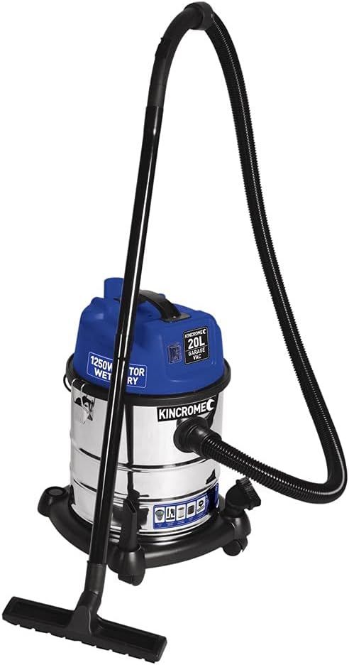 Kincrome 20L Garage Vacuum for Wet and Dry Use