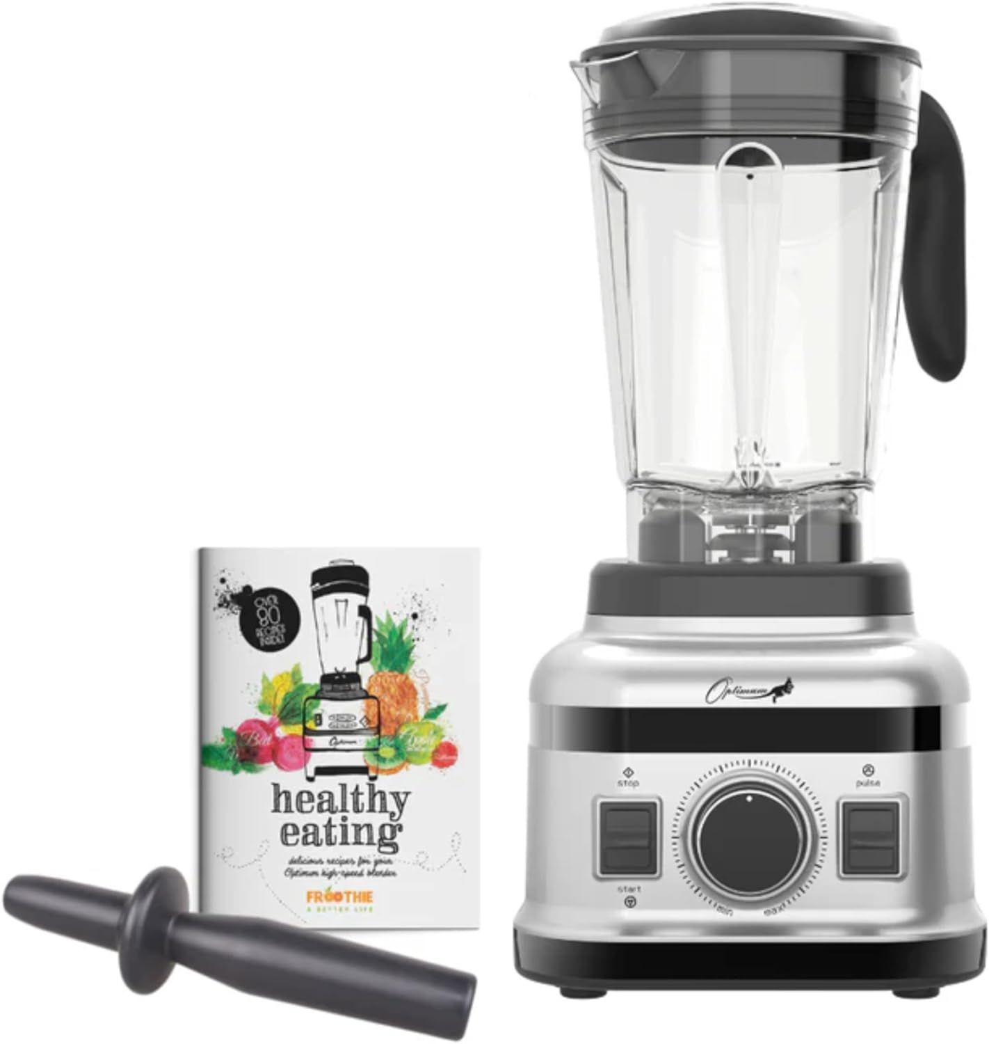 Optimum 9400 3rd Gen 2L High-Speed Blender with 12-Speed Dial & Pulse - Silver